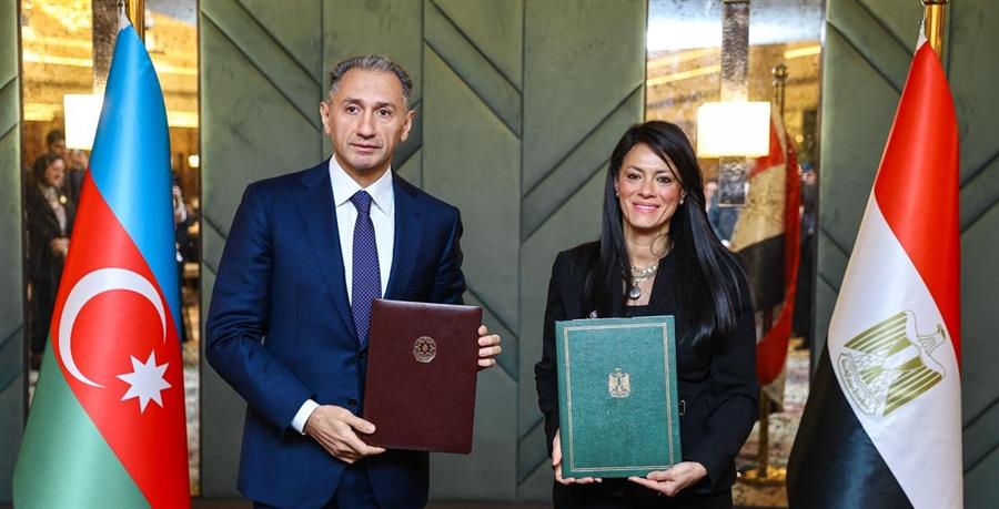 Egypt, Azerbaijan ink cooperation protocol covering 12 economic, development sectors


